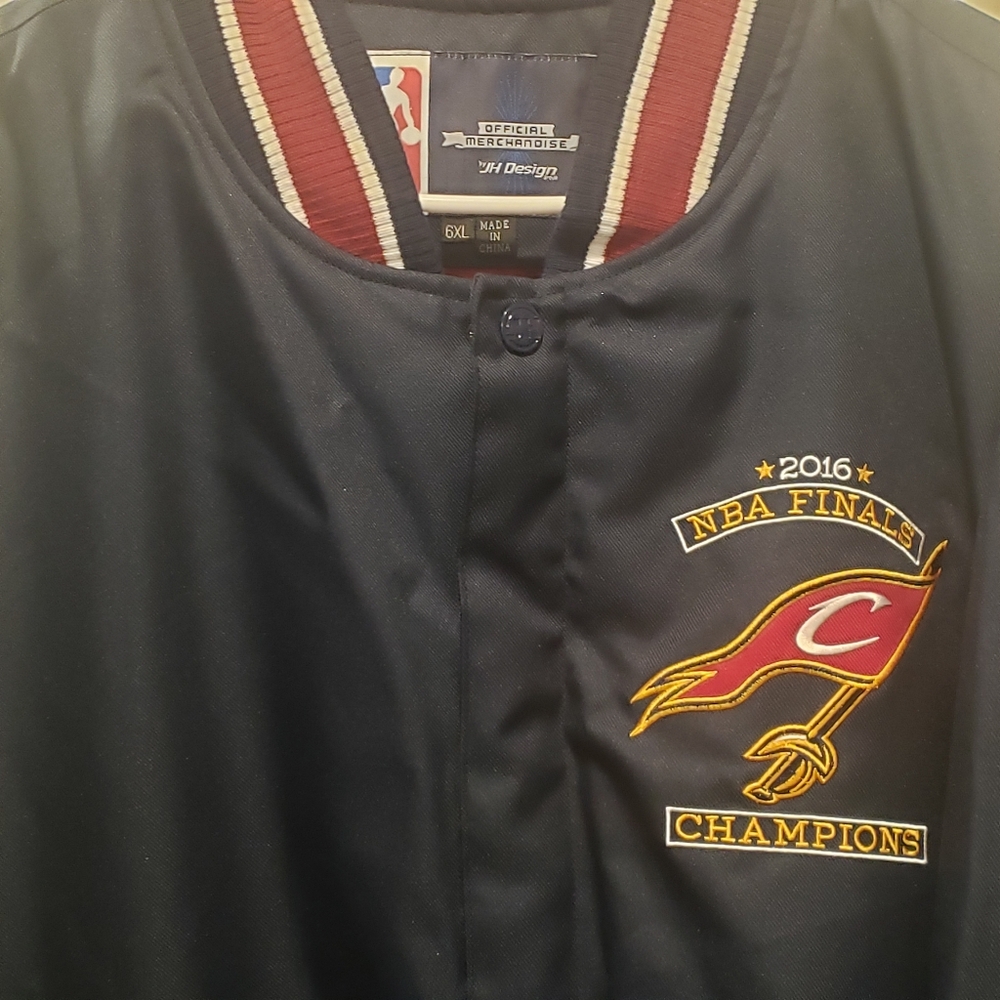 2006 Clevland Cavaliers NBA Champion Navy Varsity Jacket